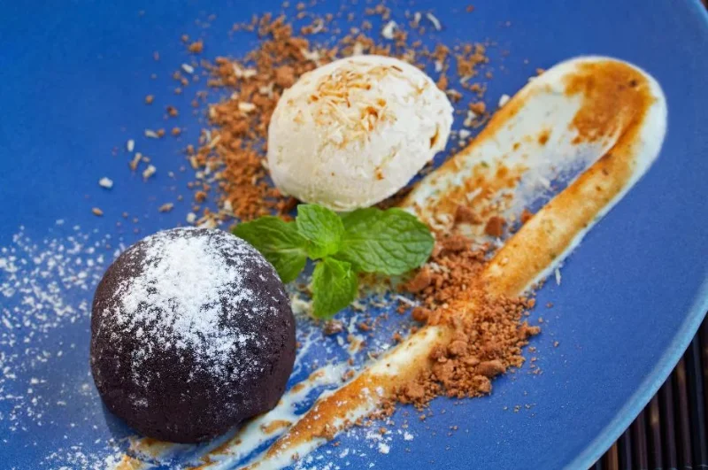 ຊອກໂກແລັດຟອງດອງ - Chocolate Fondant