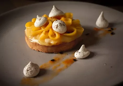 Tarte à la mangue
