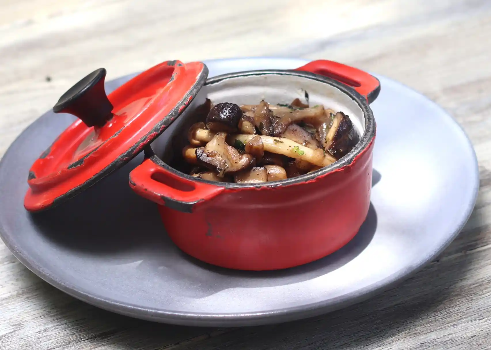 Champignons Rôtis au Beurre